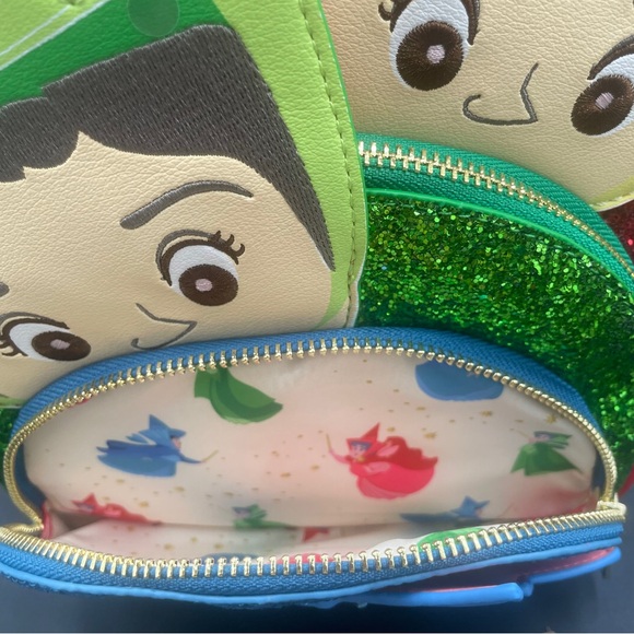 Three Good Fairies Loungefly Backpack - Picture 5 of 5